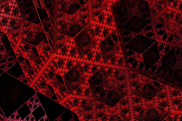 Fractal art - Card house