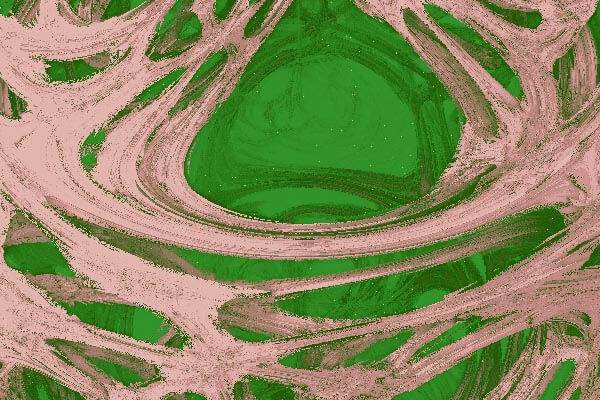 Fractal art - dimensional thread