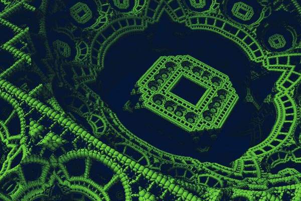 Fractal art - Fractal ornament