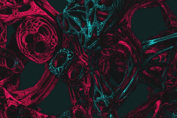 Fractal art - Modification of Life