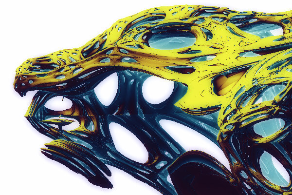 Fractal art - The Beast