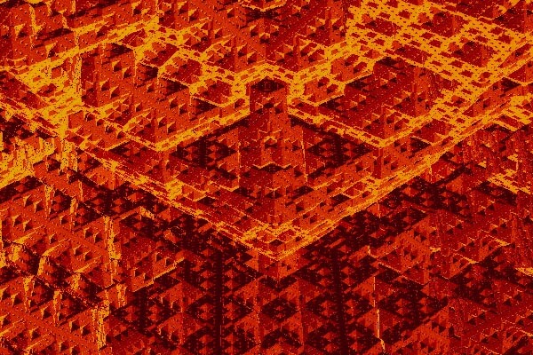 Fractal art - Volcanic madness